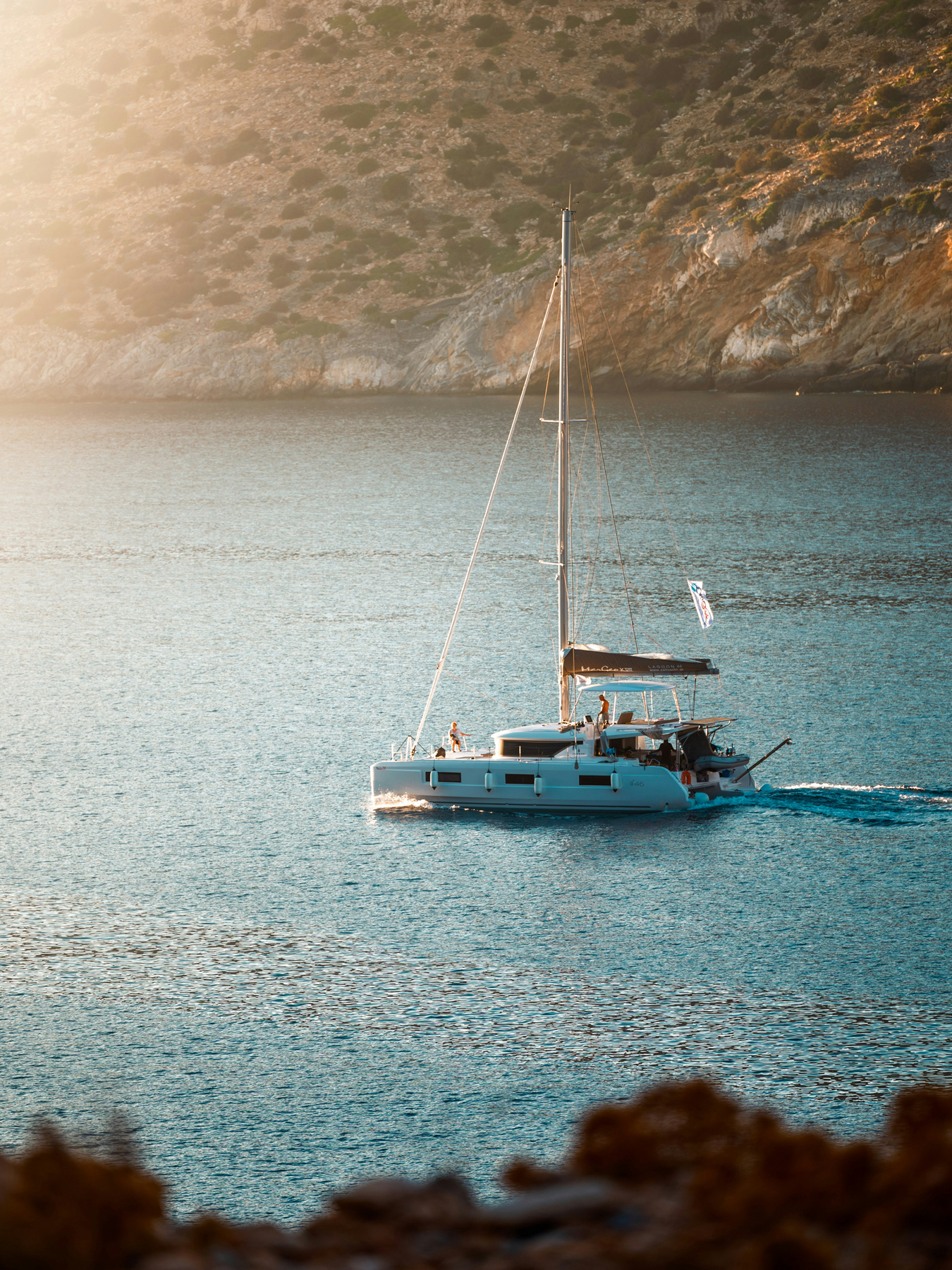 Journée en catamaran vers Houat ou Hoëdic