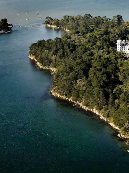 Balade sur l'ile berdere dans le golfe du Morbihan