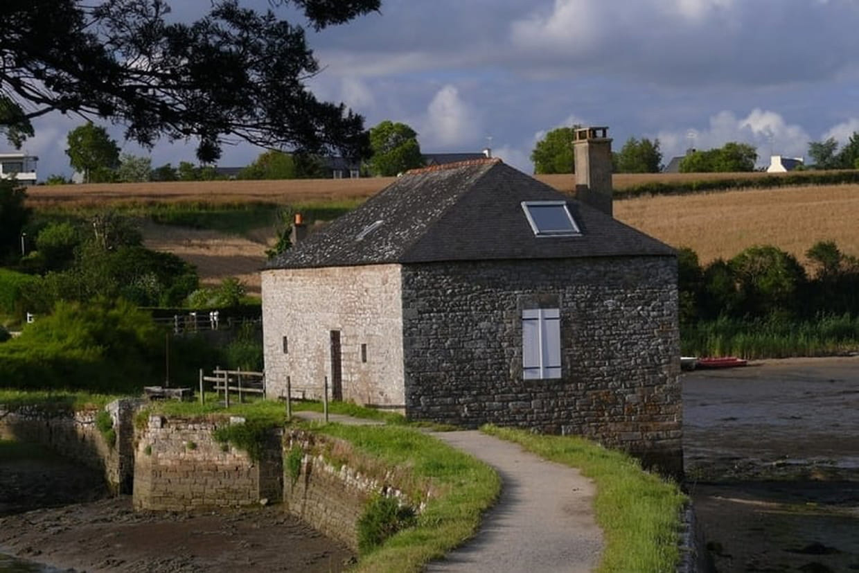 Visite moulin à marais à Arradon dans le Morbihan